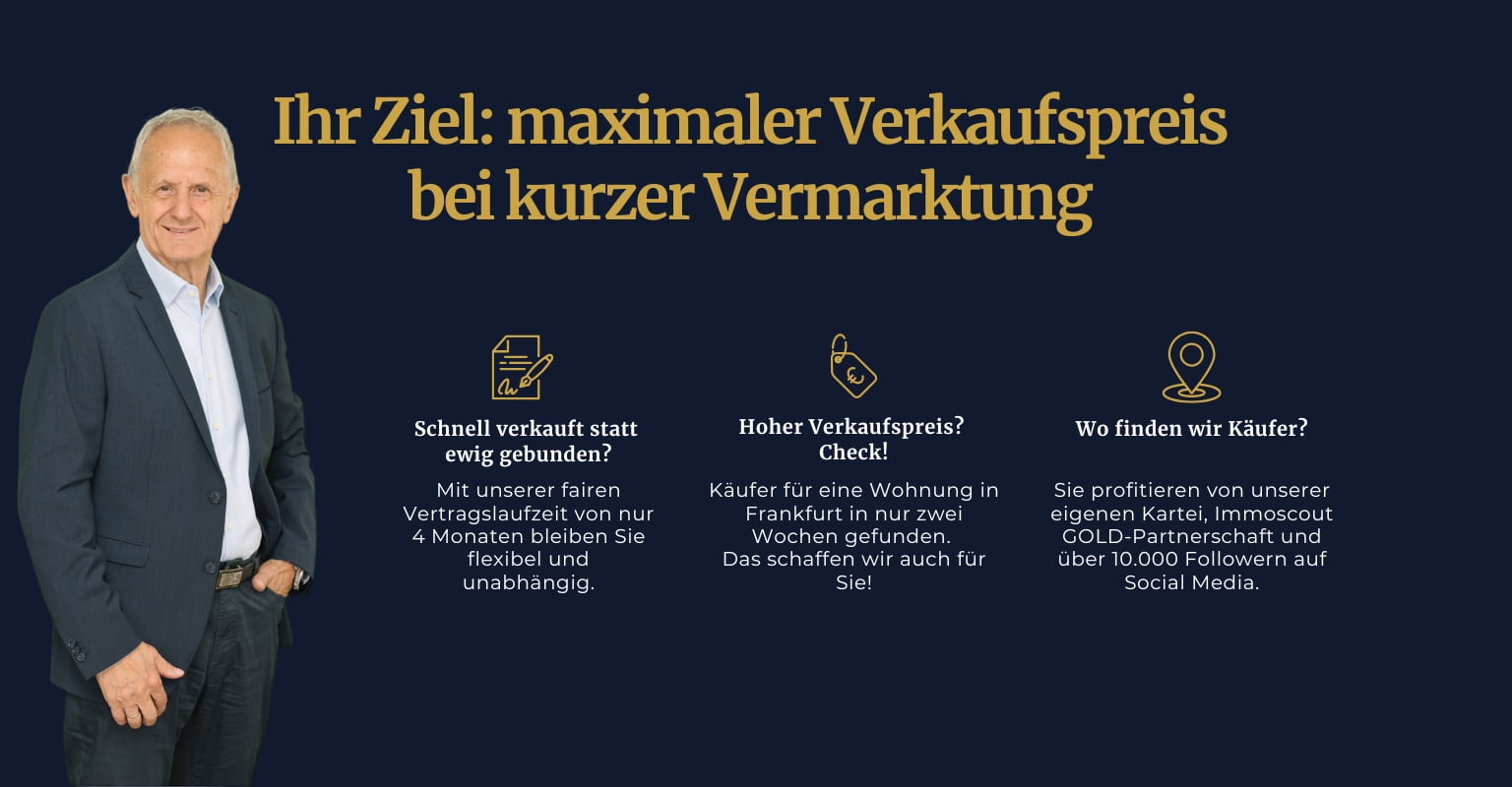 Maximaler verkaufspreis dank Erfahrung als Makler